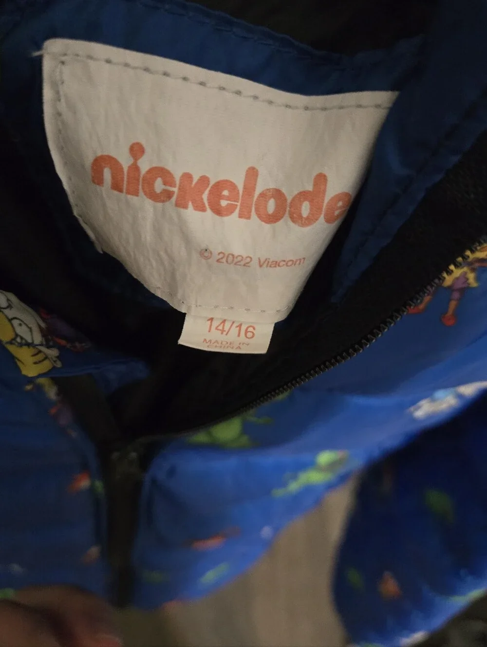 Nickelodeon quilted puffer
